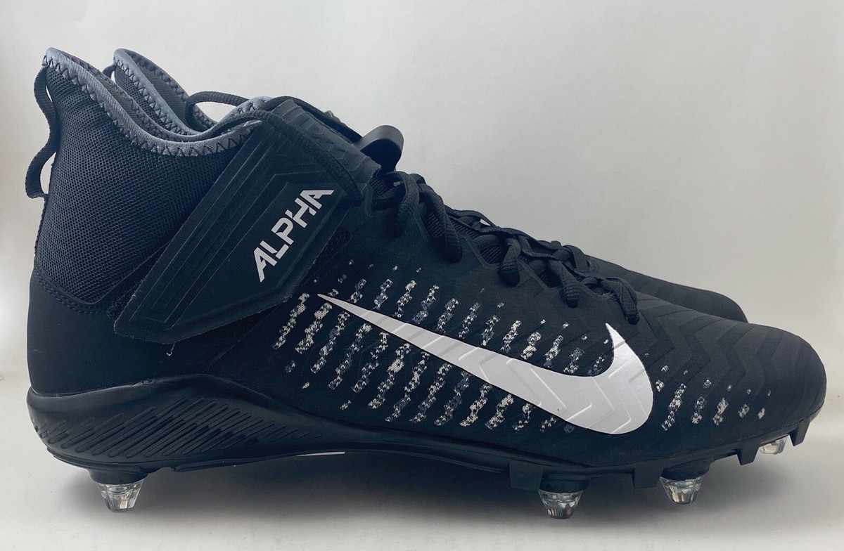 Nike Alpha Menace Pro 2スパイク ブラック 美品 Nike Alpha Menace Pro 2 Football Cleats Black White CK4277-001