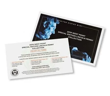 2019 W Lincoln Cent Penny PROOF/Reserve/UC Envelope & Collection Card NO COIN 