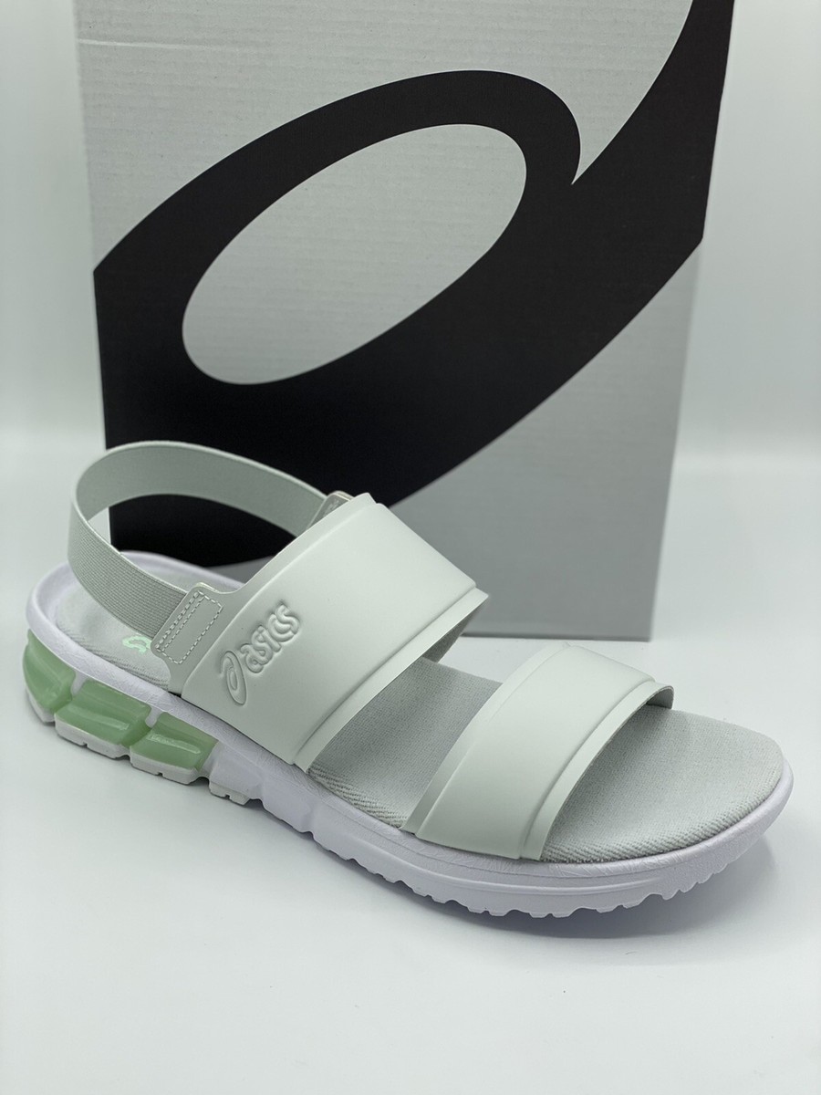ASICS Gel-Quantum 90 Men's Sling-Back Slides Sandals Size White