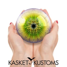 HUGE Alien Glass Eye - Large Monster Creature Taxidermy Eyeball 80mm - 1pc - 92