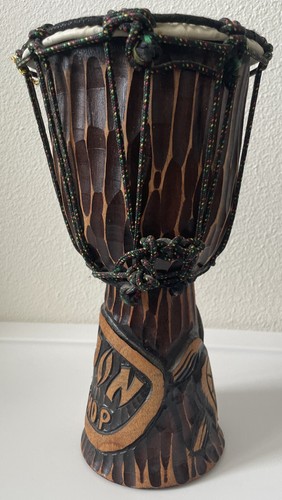 Ron Jon Surf Shop Bongo Drum Wooden Carved 12” - Picture 5 of 7