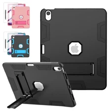 Case For Apple iPad Air M3 13"/11" (2025) Hybrid Shockproof Military Stand Cover