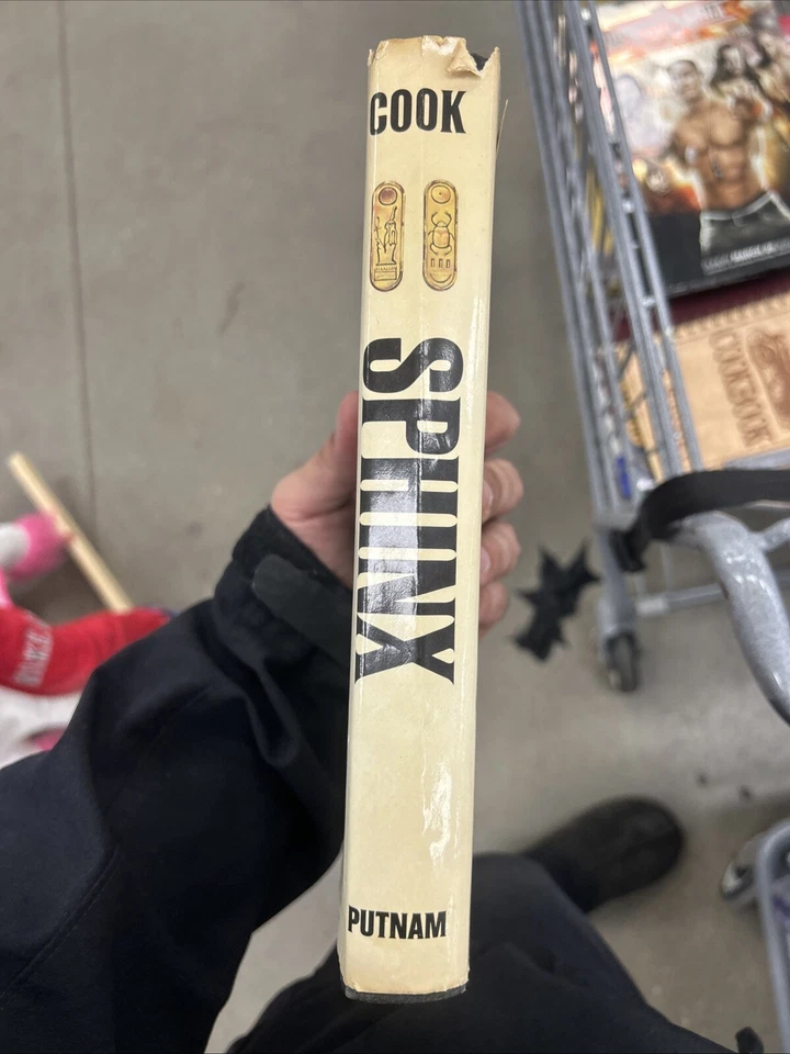 Sphinx Robin Cook 1979 HC Dust Jacket 1st Edition RARE Vintage Foto 4 de 4