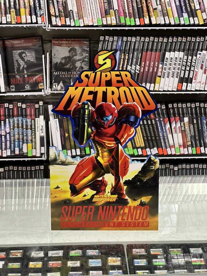 Super Metroid Nintendo Power Countertop Display - Image 2 of 4