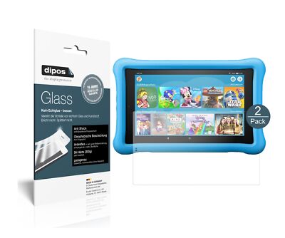 2x Schutzfolie für Amazon Fire HD 8 Kids Edition (2020) matt - Anti-Shock 9H