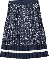 Neu !! Gant Damen Rock D2. Gant Word Plisse Skirt, Blau, GrößE 40
