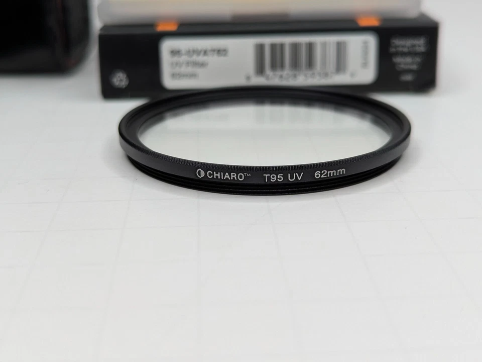 62mm Set 4 Filters - Chiaro T95 Premium MC UV, Sunpak Close Up +1,2,4 Japan - Image 4 of 4