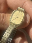 SEIKO Quartz 2021-5139 Vintage Women's Watch New Battery 16mm Spieldel Band
