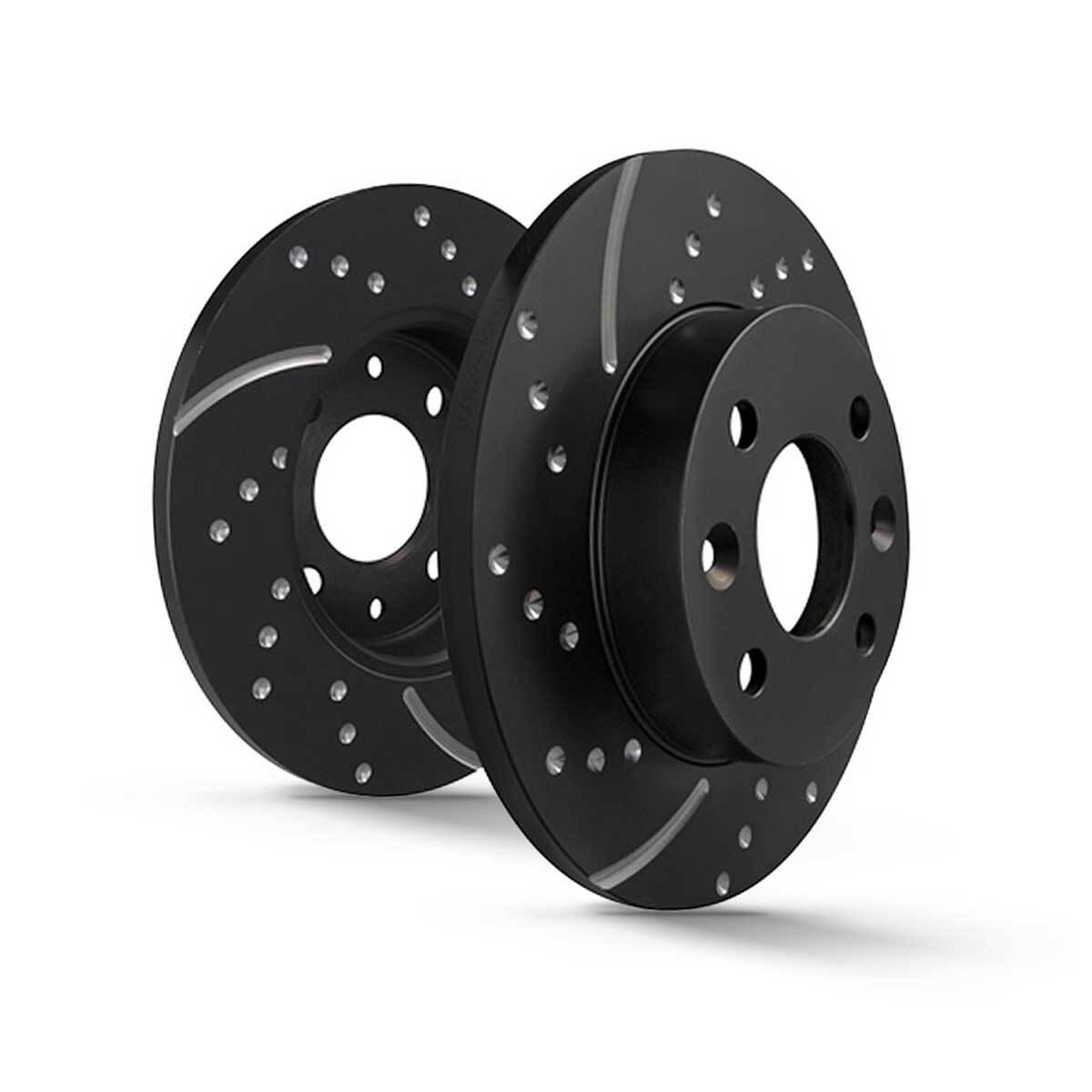 Disco freno sportivo EBC Turbo Groove Disc EBC105949 per Peugeot 106 205 206 306