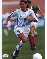 Team USA Mia Hamm Autographed Signed 8x10 Photo ACOA
