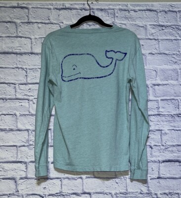 Vineyard Vines Long-Sleeve  Two Tone Whale T-Shirt xs