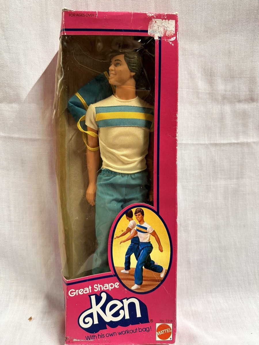 1983 Mattel Great Shape Ken Barbie Doll in Orig Outfit #7318 1983 Mattel Great Shape Ken Barbie Doll in Orig Outfit #7318