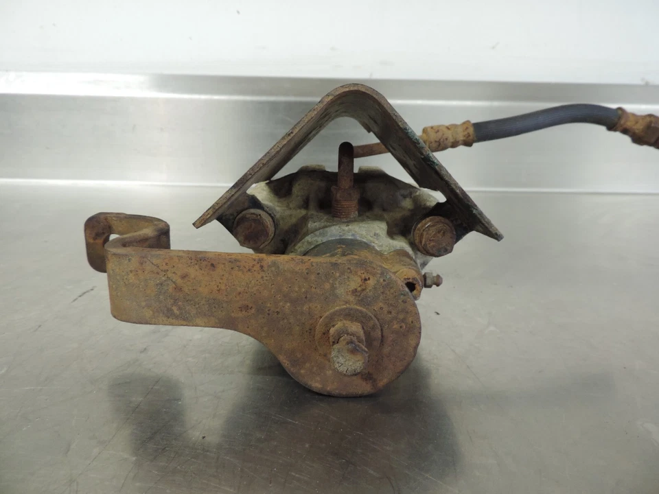 1995 Polaris 300 4X4 W958130 Rear Brake Caliper & Brake Hose Break Caliper - Image 3 of 4