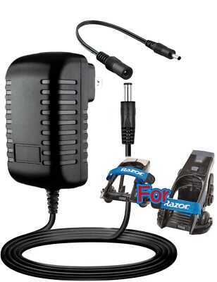 AC Adapter For Razor Turbo Jetts DLX Electric Heel Wheels