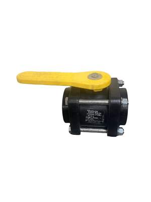 Banjo V200 2 Inch Standard Port Poly 4-Bolt Ball Valve 200 Max PSI FKM Seals