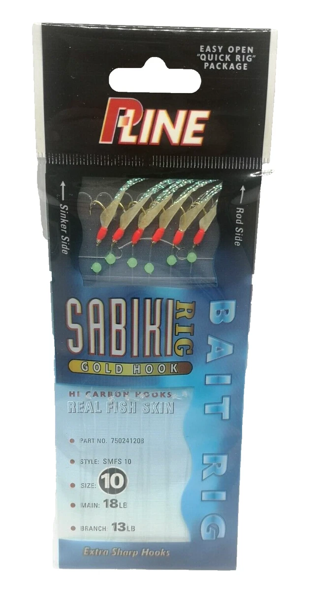 🎣 2 Bustine Sabiki SERT – 6 Ami N.10 – 175 Cm – Rubber Rose EF358: Il Tuo Terminale Multi-pesce