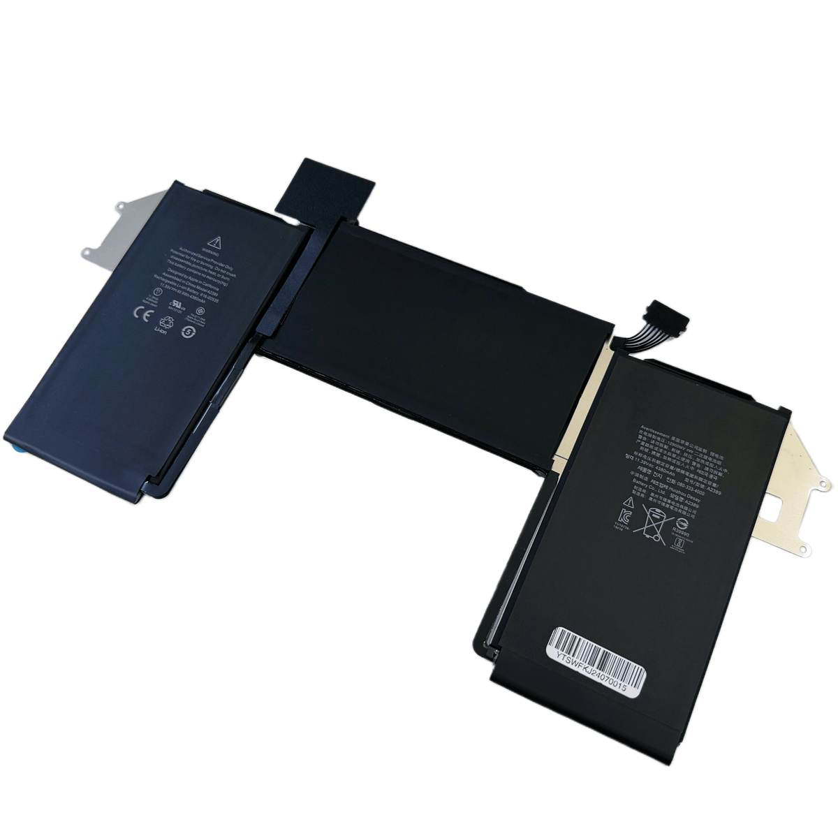 Batteria A2389 Per MacBook Air 13" A2337 M1 (2020) | 4380mAh 11.39V Con Celle Di Classe A
