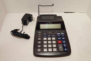 Ativa At P1000 打印计算器2 彩色丝带印花l 显示12 位数字 Ebay