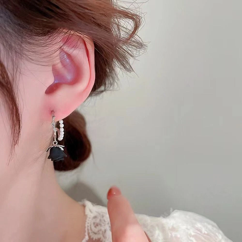 Korean drop earrings deals