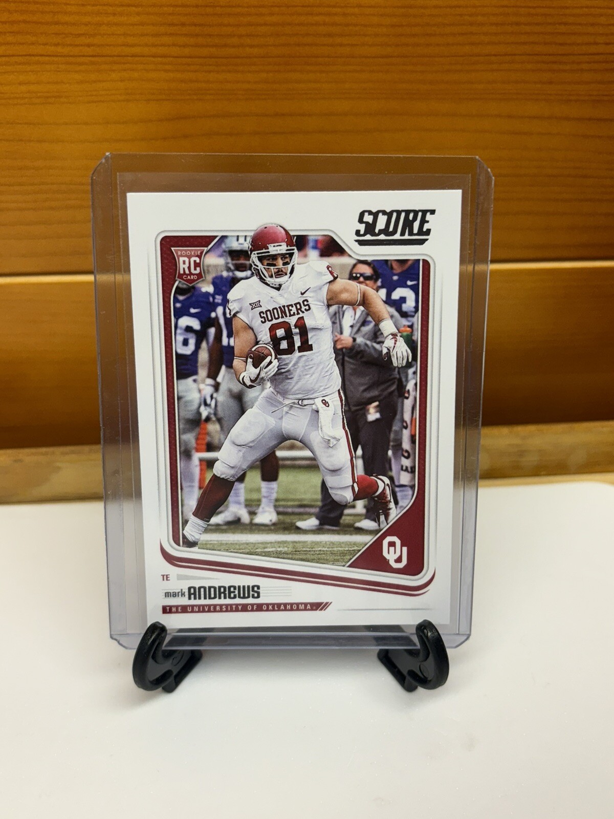 2018 Score #378 Mark Andrews RC Rookie Oklahoma Sooners Football Card