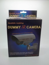 Realistic Looking Dummy IR Camera IR CCD Security Red Flash Light 55
