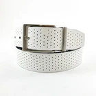 NIKE GOLF MEN'S PERFORATED REVERSIBLE BELT SIZE: 36 (FITS W34) WHITE/BLACK 17249