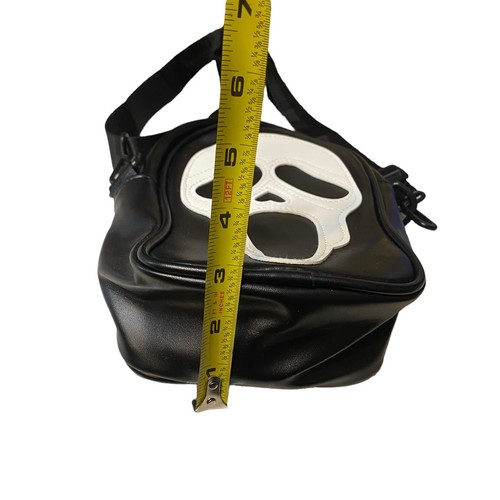 Bolso de Hombro Ghostface Scream Bandolera Negro Cuero Sintético Halloween Moderno - Imagen 5 de 14