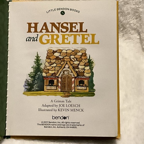 Hansel and Gretel Little Bendon 2017 Mini Hardcover Book Children's Fiction New - Foto 22 di 24