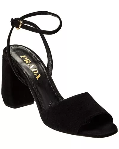 Sandales Prada daim noir taille 42