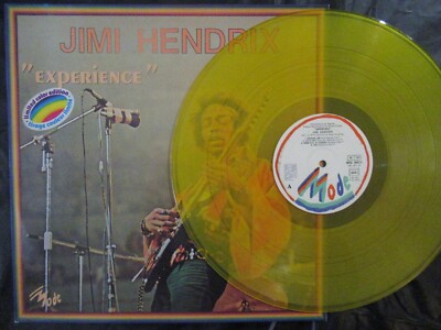 JIMI HENDRIX ''EXPERIENCE'' / Yellow Vinyl Soundtrack LP France 1979 MODE MD.9011