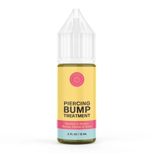 Base Labs Piercing Bump Shrinking Drops | Keloid Bump Remover 0.5 Fl Oz - product listing photo