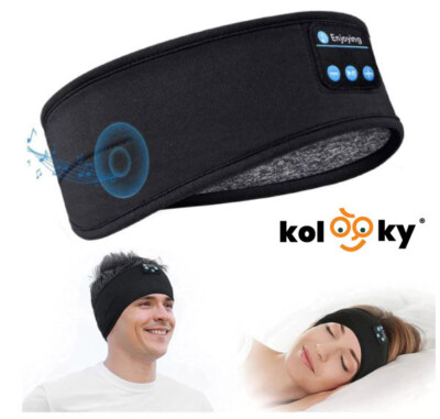 Sleeping Headphones Sleep Earphones Headband Earbuds Wireless Music Eye Mask
