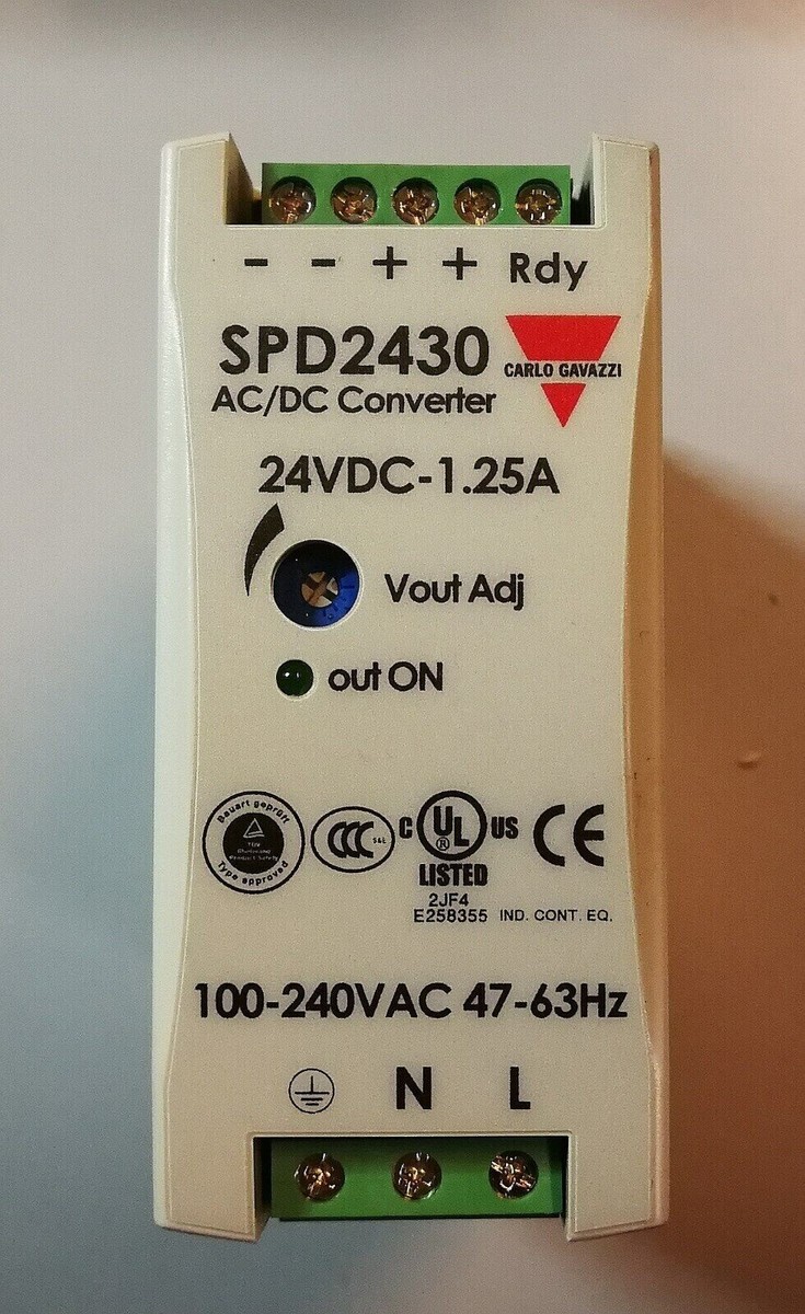 Alimentatore Switching Carlo Gavazzi SPD24901L – Monofase 90W, Nuovo, Per Applicazioni Industriali