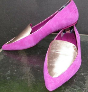 ted baker pink suede shoes