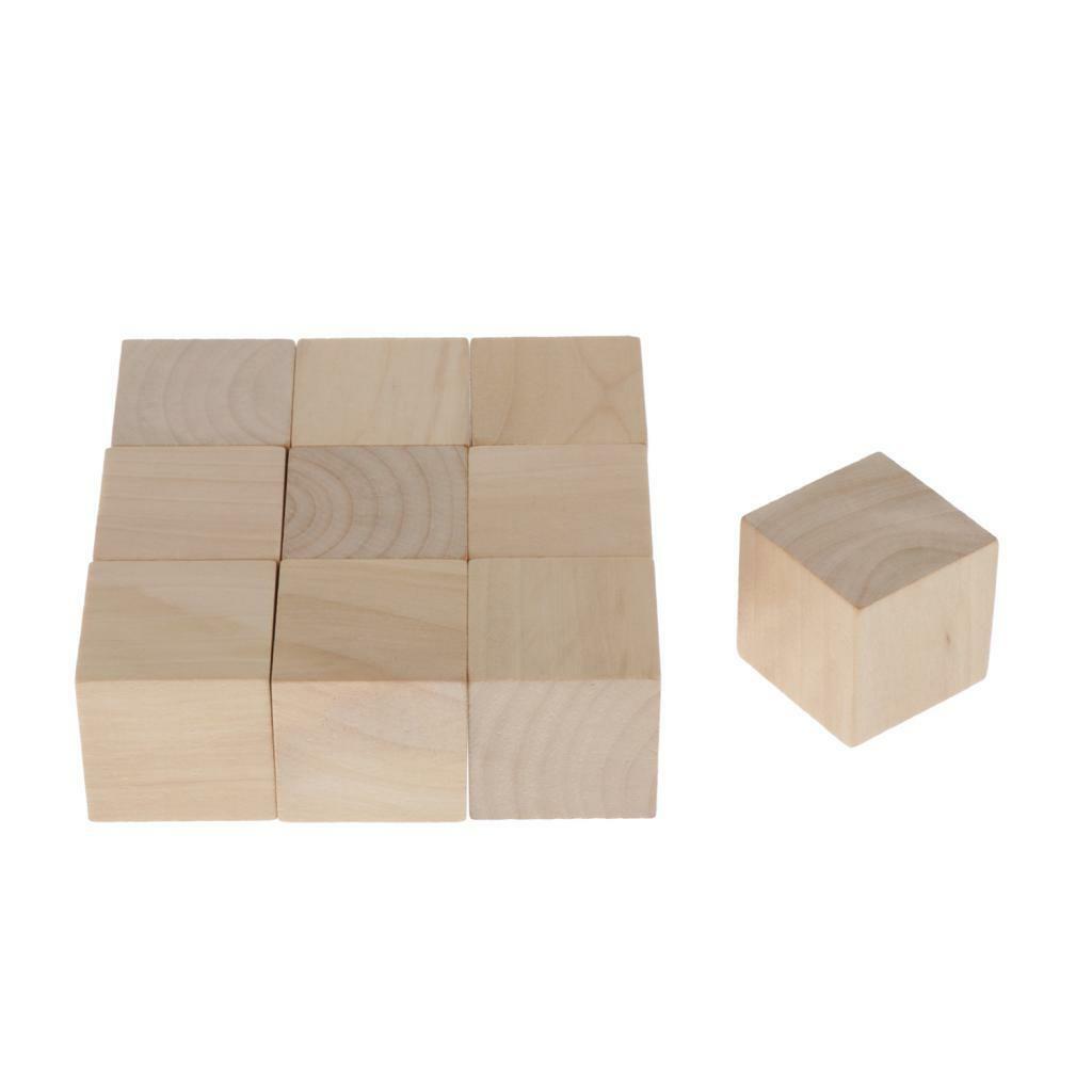 plain wooden baby blocks