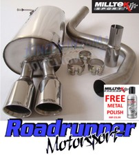 Milltek Exhaust System Fiesta MK7 1.6 Duratec TI-VCT & Zetec S TwinGT80 SSXFD084