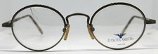 Vintage DAKOTA SMITH Eyeglass 1219 Antique Gold Eyewear Specs Rx Frame