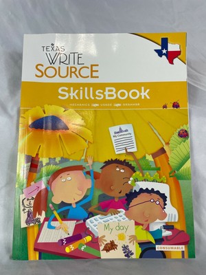 Texas Write Source Skills Book Mechanics/Usage/Grammar Grade 2