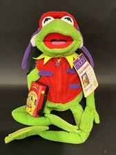 Kermit The Frog Macys Official Frog-Tographer Plush 26" Inch With Camera And Tag