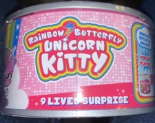 Rainbow Butterfly Unicorn Kitty 9 Lives Surprise - Unboxing Toy With Mini Figures & Playset - Styles Vary