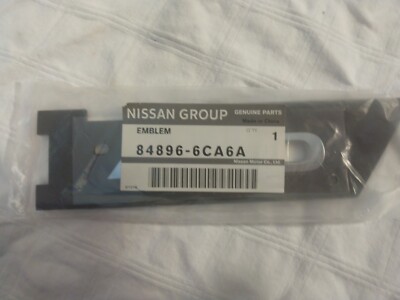OEM NEW 2019-2020 Nissan Altima SR SV 2.0L Deck Lid Emblem Nameplate 84896-6CA6A