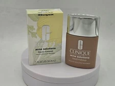Clinique Acne Solutions Liquid Makeup CN62 Porcelain Beige 1oz/30ml