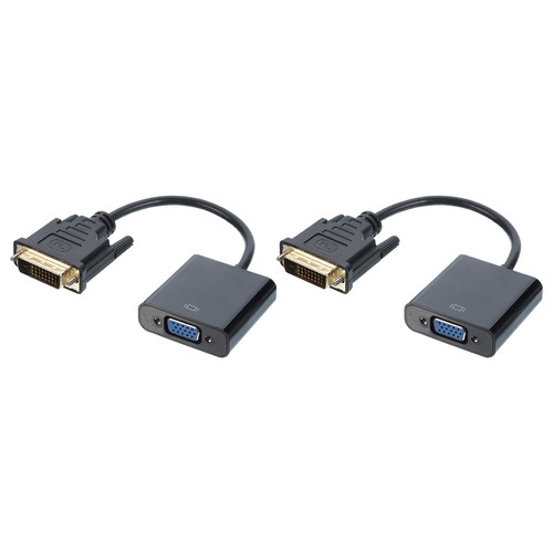 ADATTATORE DA DVI 24 1 Maschio A VGA Femmina