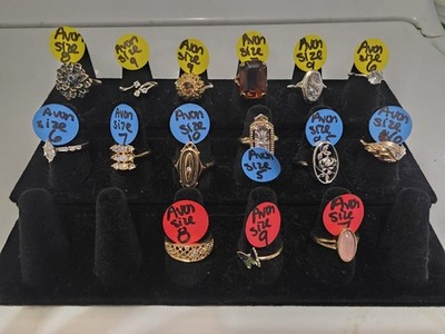 Avon Ring Lot 15 Pieces