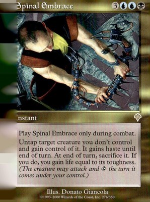 Invasion #276 Spinal Embrace