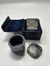 ZEISS IKON Sterikon 10 stereo projection lens st 1478/01 ST 14078 And Polarizer
