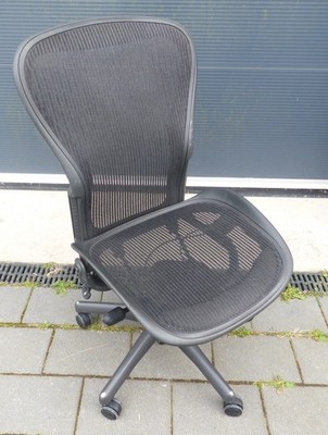 Herman Miller Aeron Chair Bürostuhl Büro Stuhl Sitz schwarz Bürodrehstuhl #8
