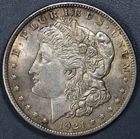 1921 $1 MORGAN SILVER DOLLAR KM# 110 Grade: AU  A7061