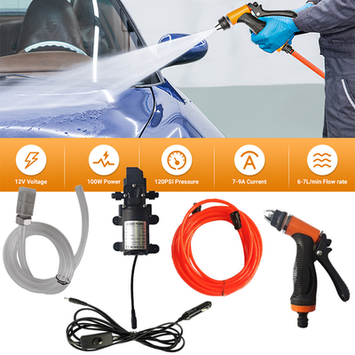 #ad #ad 12V 130PSI Pressure Washer For Car Portable Power Washer Self Priming Wash Pump $27.98