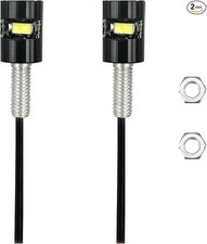 License Plate Light for Car - 12V LED Bulb Motorcycle Tag Lights - Waterproof/Ra